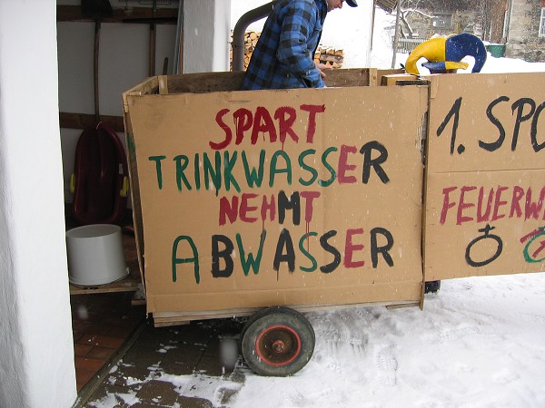 Bilder Faschingszug 2004