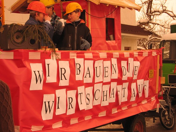 Bilder Faschingszug 2004