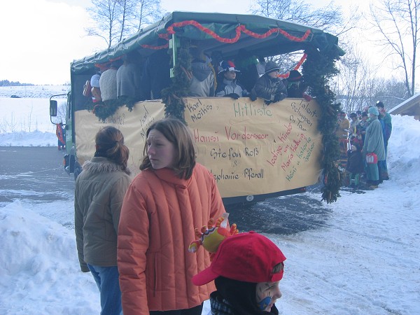 Bilder Faschingszug 2004